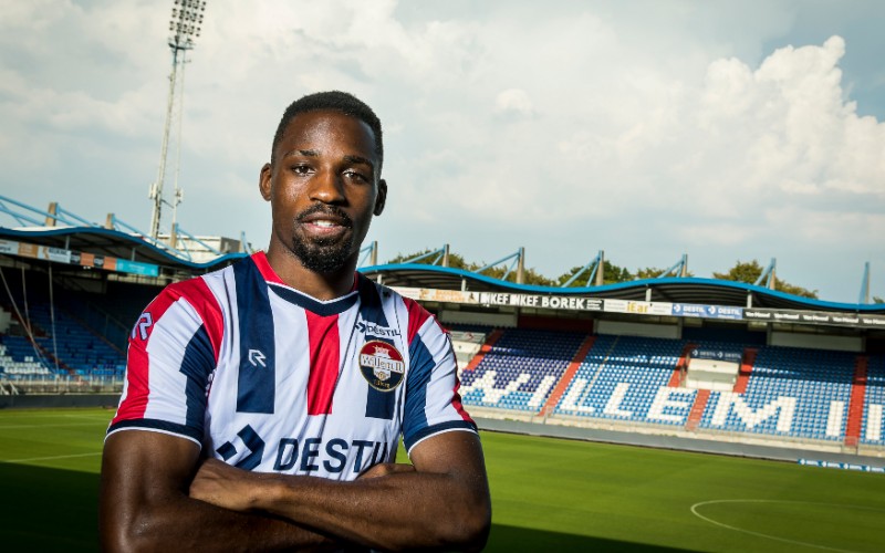 Elton Kabangu tekent voor drie jaar Willem II